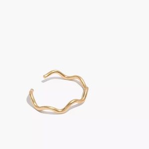 Madewell Wavy Cuff Bracelet